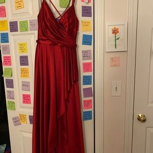 Morrell Maxie peep toe prom dress